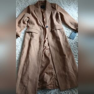 NWT Camel Color Trench Coat